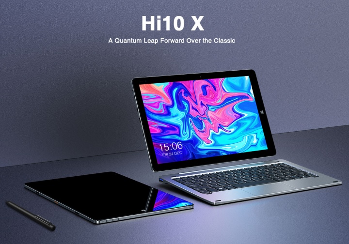 Chuwi Hi10 X是台螢幕與鍵盤可以分離的變形2合1迷你筆記型電腦。