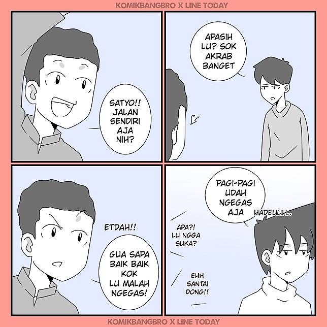 Kata Gaul Populer Digunakan Ini Arti Kata Ngegas Komikbangbro Line Today