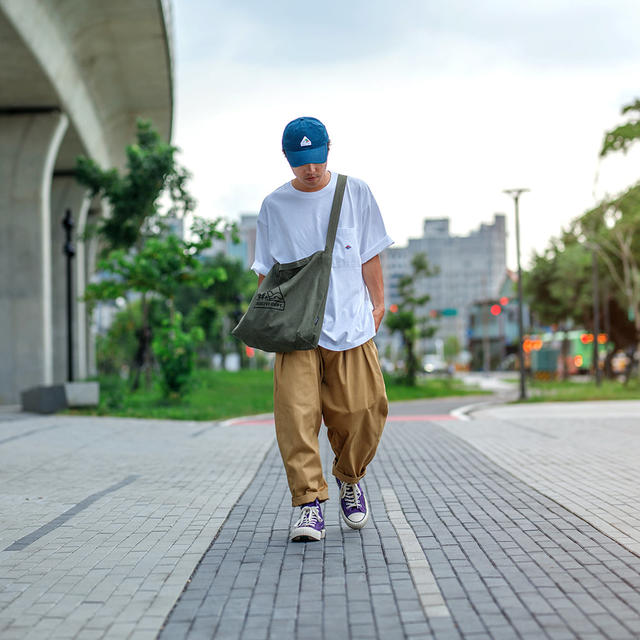 Filter017 Cropped Circus Pants 九分斜紋氣球褲