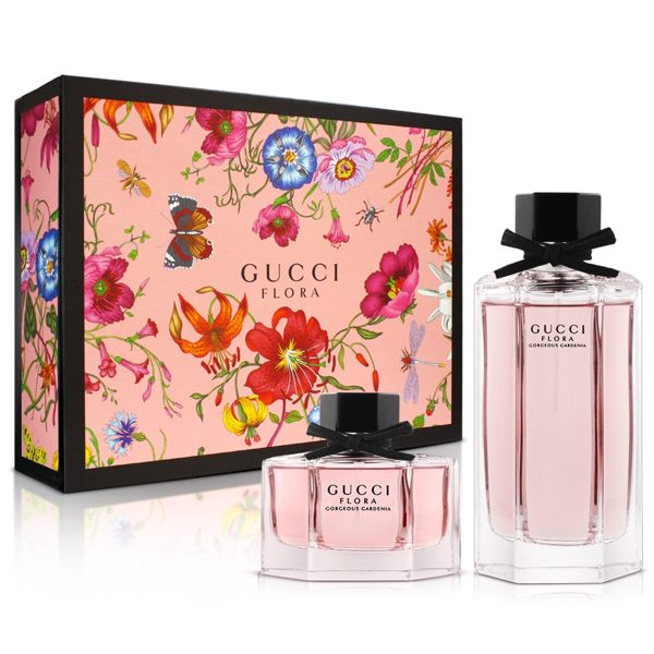 Gucci 華麗梔子花香氛節慶獻禮(淡香水30ml+淡香水100ml)★ZZshopping購物網★