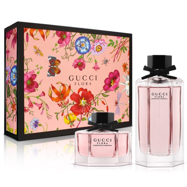 Gucci 華麗梔子花香氛節慶獻禮(淡香水30ml+淡香水100ml)★ZZshopping購物網★