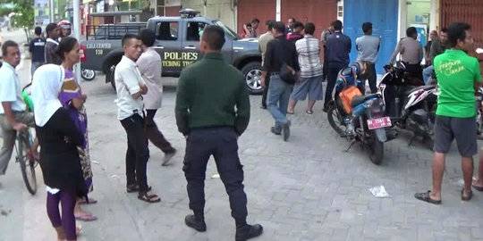 Perampok Bawa Kabur Mesin ATM BRI Syariah di Tebing Tinggi