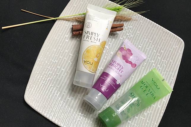 simply fresh facial wash