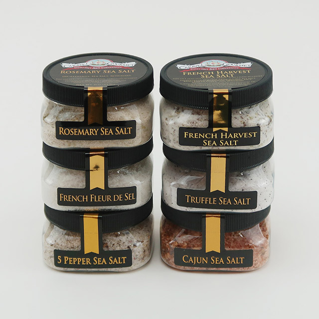 【Caravel Gourmet】調味海鹽(法式粗粒/迷迭香/肯瓊香料/5種胡椒)任選(4oz/113g)