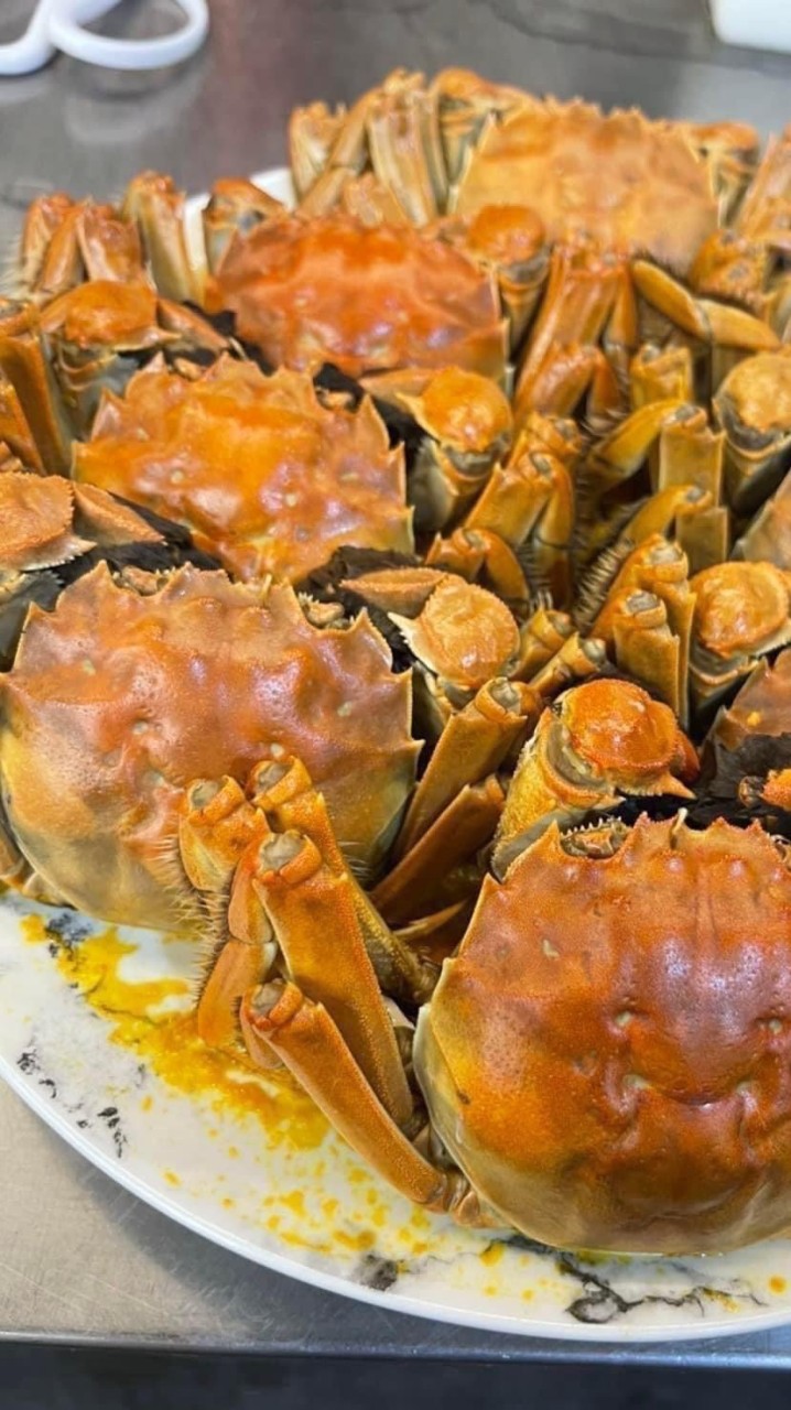 布的海鮮肉品