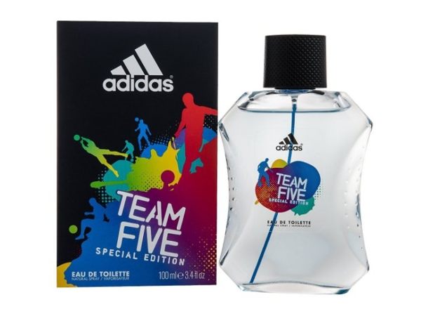 岡山戀香水~Adidas 愛迪達 TEAM FIVE 五人團隊男性運動淡香水100ml~優惠價:269元