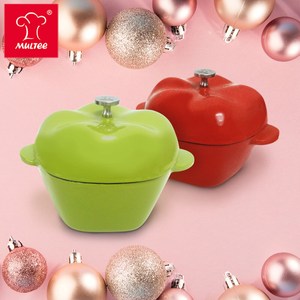 造型鍋款、品味設計點綴餐桌美味 適用於各式焗烤料理 親子料理、甜食點心烘焙樂趣多 蘋果造型好吸睛、少女心觸動推薦