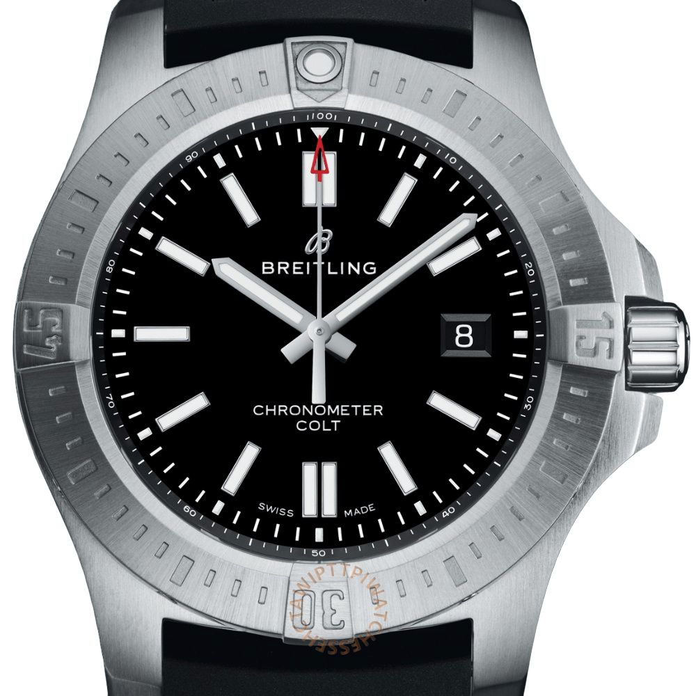 BREITLING 百年靈 Chromat COLT Volcano Black AUTOMATIC 挑戰者自動腕錶 Model A17388101B1S1