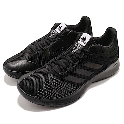品牌: ADIDAS型號: BB7539品名: Pro Spark Low 2018配色: 黑色特點: 愛迪達 反光 避震 包覆 透氣 舒適 黑