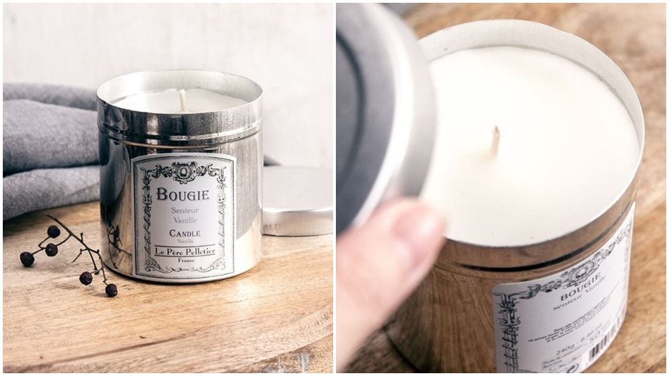 Le Pere Pelletier暖燃香頌#喀什米爾,NT680(金屬罐蠟燭)