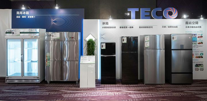 東元冰箱涵蓋家用以及商用領域，機種類型相當齊全。