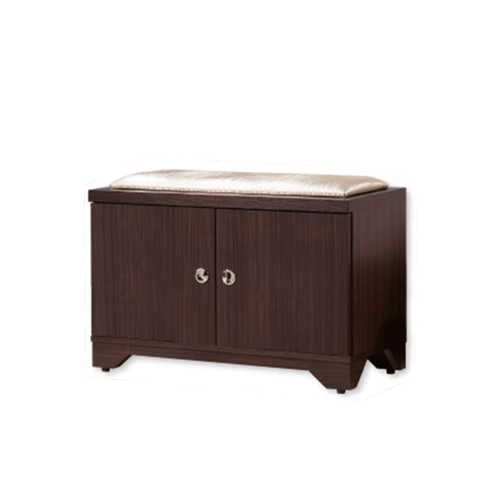 百搭沉穩胡桃色系，柔軟舒適坐墊緩衝門片設計，開關安全又便利嚴選防蛀木心板材質，穩固更加耐用耐磨塗裝，保護色澤更加持久亮麗防潮腳粒設計，避免地板的刮傷磨損專人送到府／免組裝！