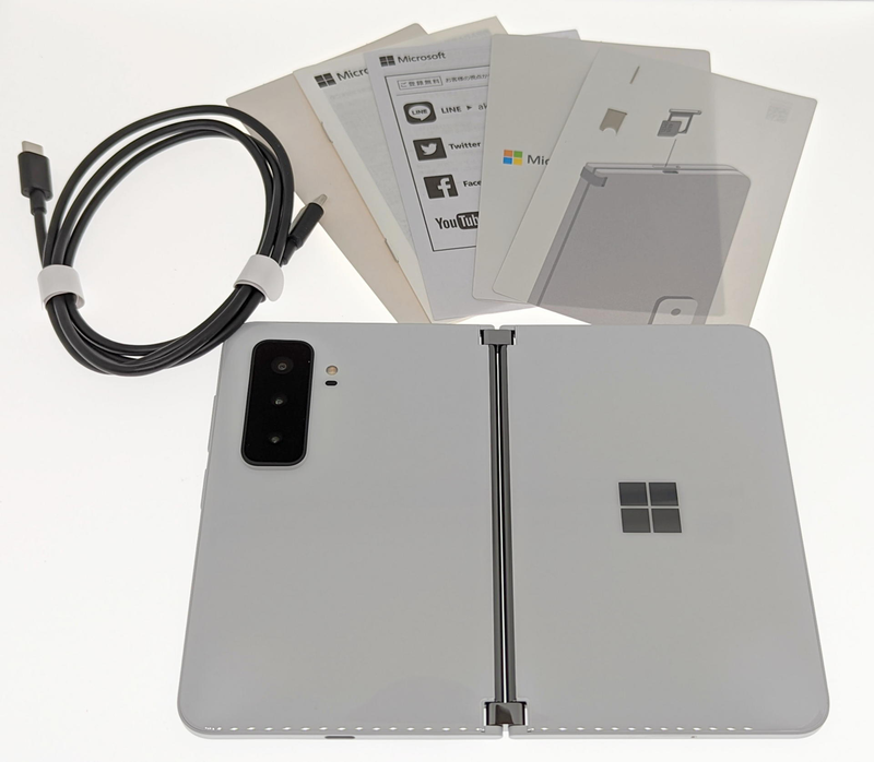 Surface duo2 128GB 純正バンパー付 Surface duo 2 オブシディアン 128GB 純正バンパーつき（184,580