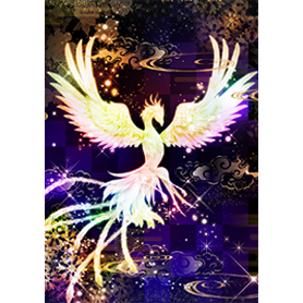 運気上昇☆翼を広げた鳳凰の着せかえ