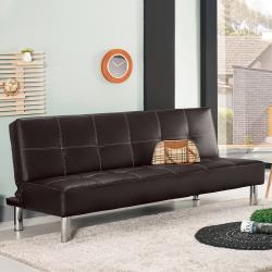 ◎椅背3段式調整設計|◎|◎品牌:H&D類型:沙發床尺寸:收合尺寸:寬178x深75x高78公分拉開尺寸:寬178x深96x高37公分坐高37公分主材質:人造皮革材質說明:材質：PU環保透氣皮內不材質