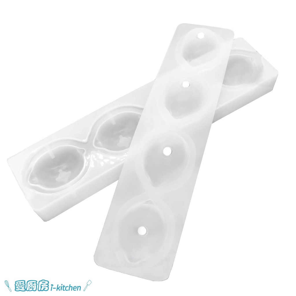 4連檸檬矽膠慕斯模 義式慕斯蛋糕矽膠模 甜點矽膠模 義大利矽膠模 I-kitchen【愛廚房】