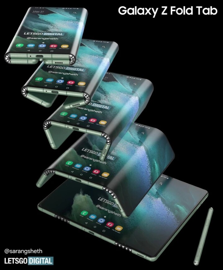 Galaxy Z Tab 摺疊式平板 傳年底前登場 | LINE購物