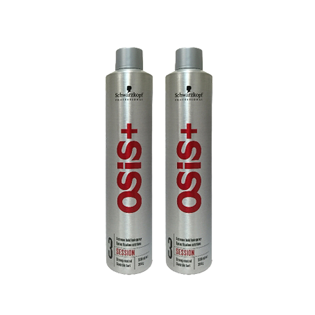 《點我逛→OSIS+‖施華蔻造型所有商品》★全球設計師最愛的超強定型噴霧 ★不含水分迅速達到永久定型效果 ★瞬間快乾不黏膩本商品的組合內容為:Schwarzkopf施華蔻 黑炫風 500ml*2