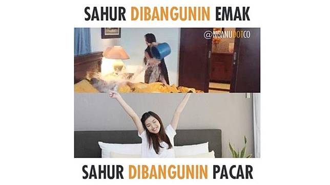 11 Meme lucu jomblo makan sahur bikin hari puasamu lebih ceria