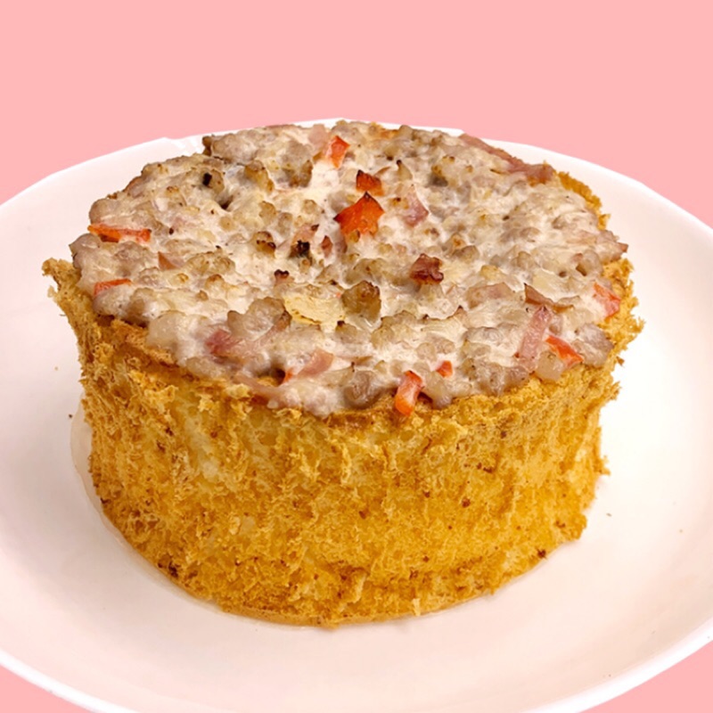 黃正宜生酮餐 104大卡古早味肉燥起士蛋糕/4吋[蝦皮團購]