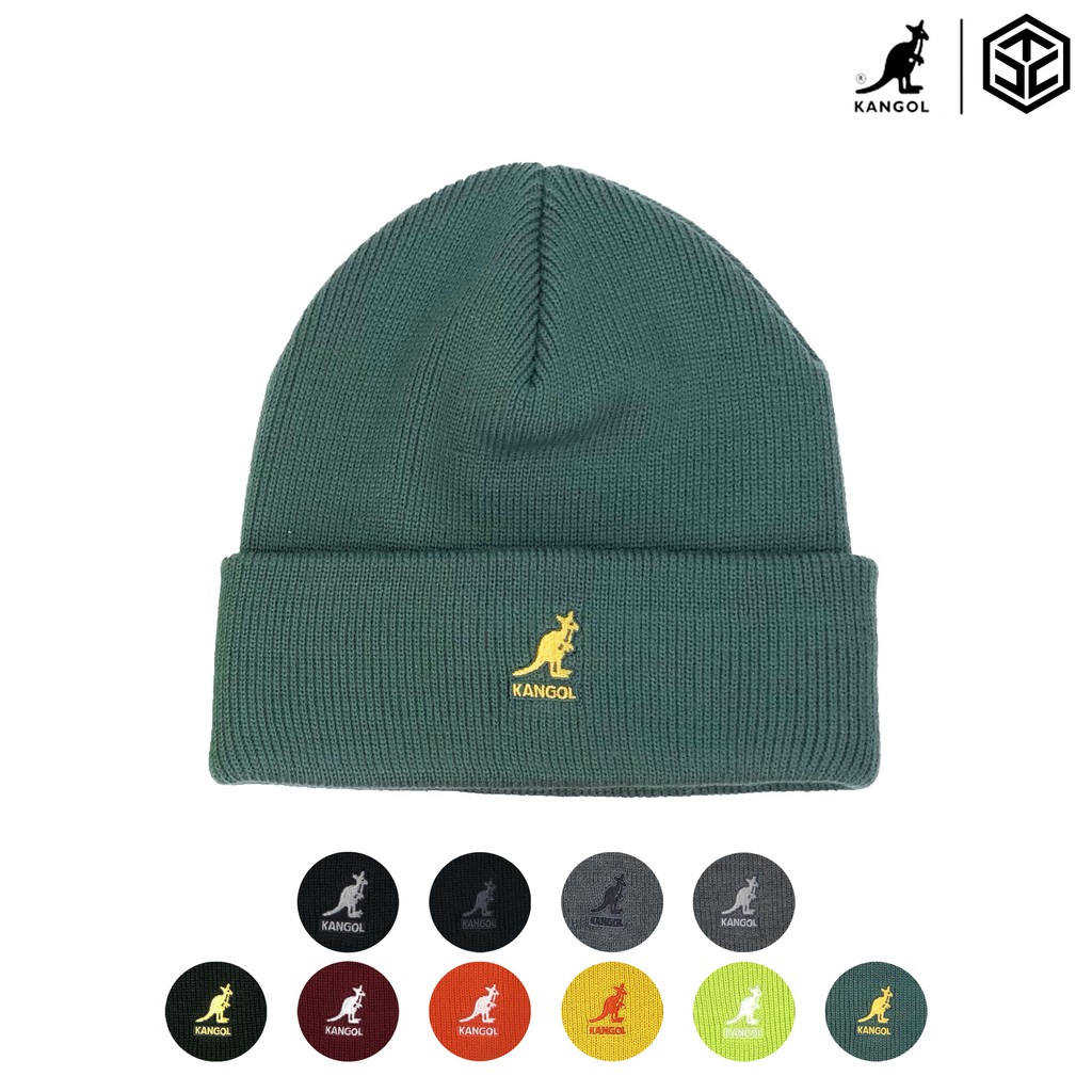 KANGOL 毛帽 頭顱帽 細針長毛帽 多色 毛帽 秋冬必備 百搭毛帽 袋鼠帽 情侶帽 交換禮物【TCC】