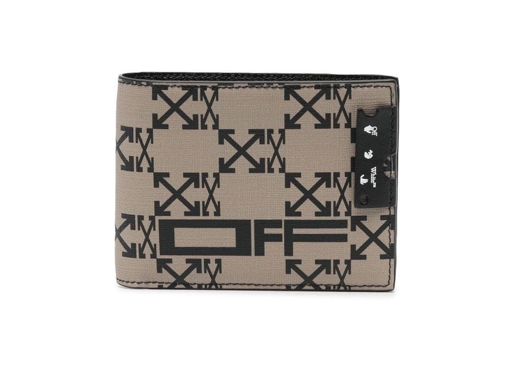 Off-White monogram bi-fold wallet