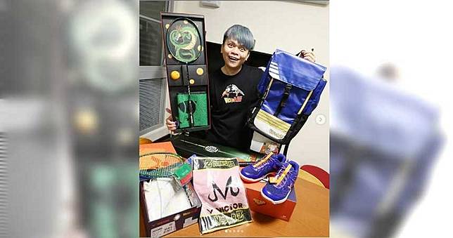 「七龍珠羽球拍」挑戰戴資穎！　蔡阿嘎宣戰：我不會輸