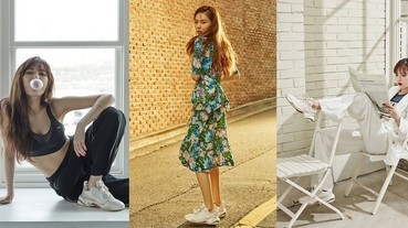 看完泫雅示範的3款老爹鞋穿搭，只能說身材好穿什麼都好好看啊！