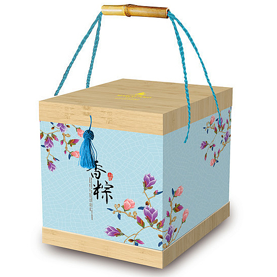 2019粽子包裝盒定制logo端午禮盒高檔盒子手提創意禮品盒