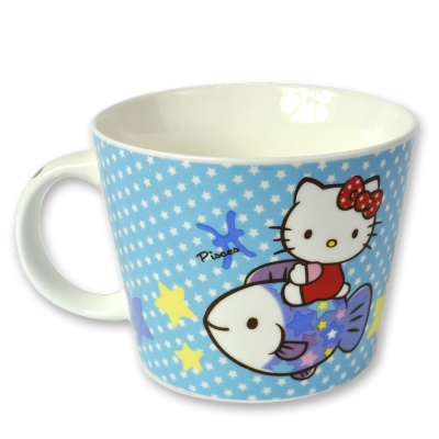 三麗鷗Hello Kitty星座馬克杯-雙魚座