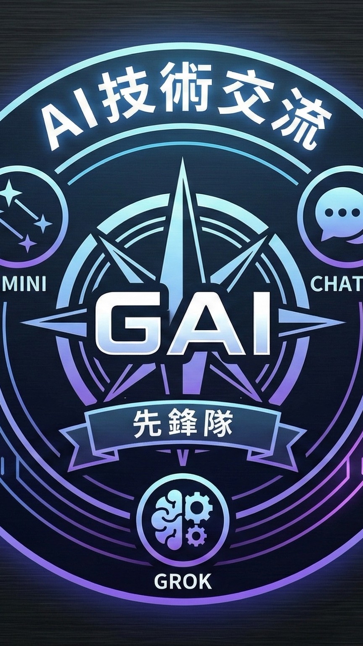GAI 先鋒隊 | Gemini．ChatGPT．Grok．AI 技術交流