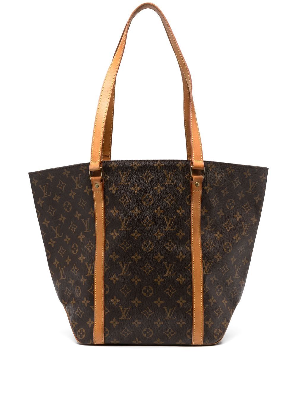 Louis Vuitton - 1999 pre-owned Sac Shopping tote bag - women - Canvas - One Size - Brown