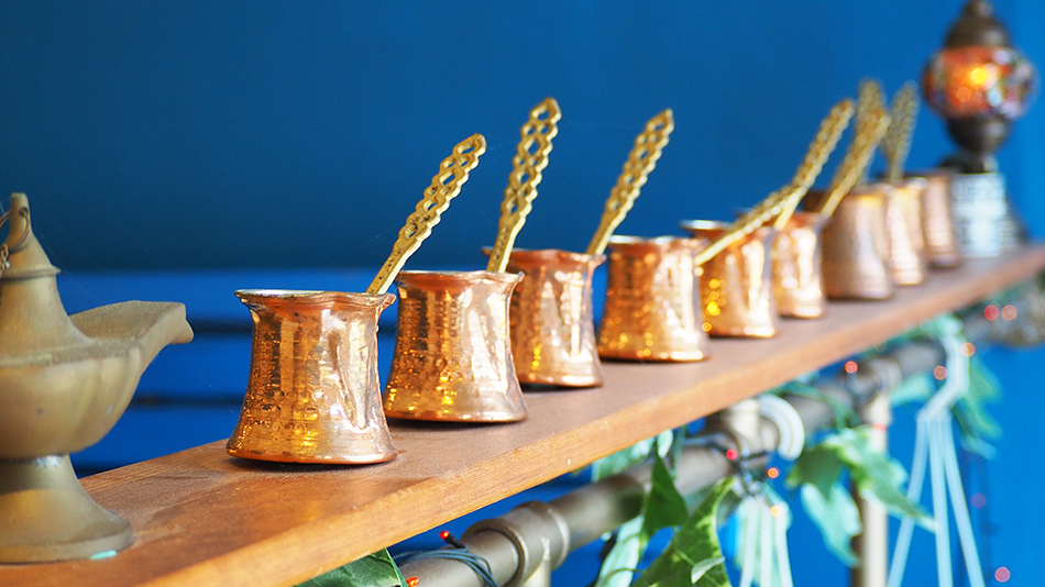 土耳其咖啡,登陸土星土耳其咖啡屋,手沖土耳其咖啡,番紅花城土耳其餐廳,建安國小,山水伯豆花,大安區甜點,台北異國風甜點,東區特色甜點