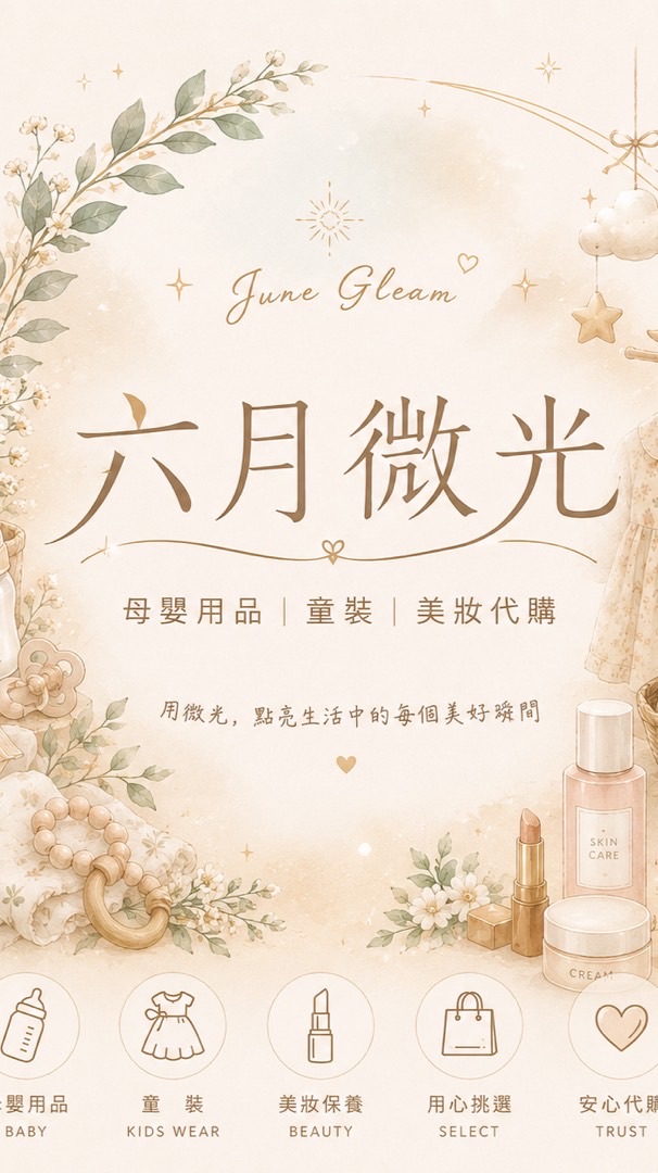 六月微光佛系母嬰用品童裝代購