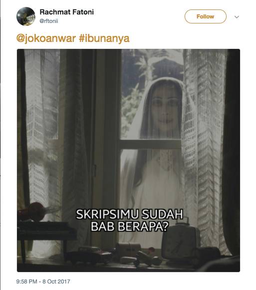 Meme Sosok Ibu Pengabdi Setanmuncul Lagi Kali Ini Di Balik Jendela 