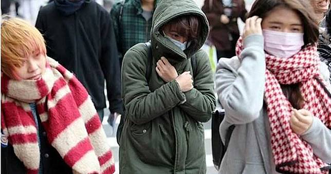 大陸冷氣團來襲　氣溫恐驟降至10度以下