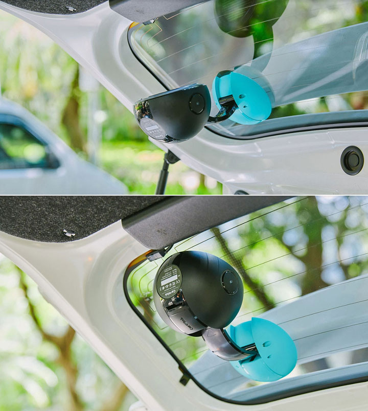 CarWink 駕駛小夥球開箱動手玩：多樣化表情符號搭配聲控操作，輕鬆搭起與後車溝通的橋樑！