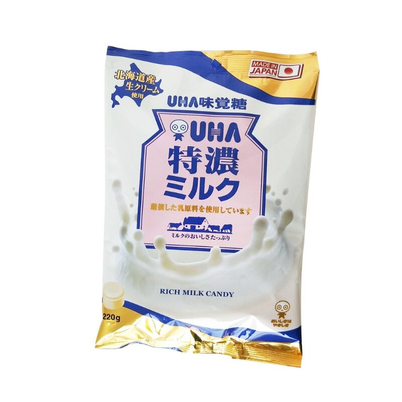 經典特濃的牛奶糖 來自北海道超濃郁的牛奶香味 口感相當濃郁