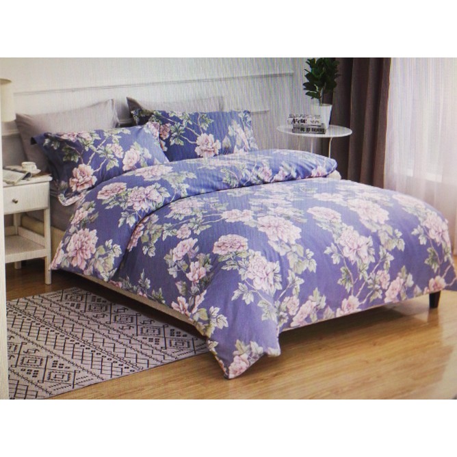 Don Home 雙人加大300TC純棉被套床包六件組 - 花澗道 W122595 COSCO代購