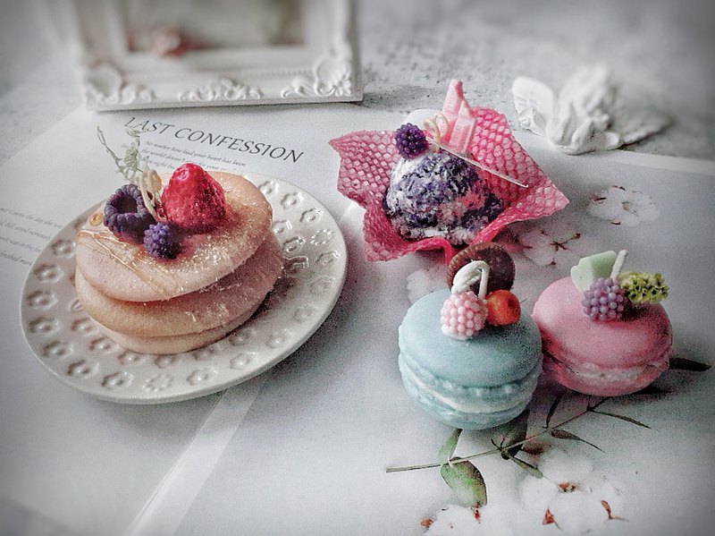 烘焙蠟燭 甜點蠟燭 下午茶蠟燭體驗課程【1人成團】