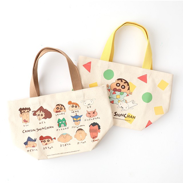 經典設計crayon shin chan蠟筆小新系列detail info mit台灣精製嚴選100%厚實帆布質料耐用不易皺 無漂白自然原色風格清新 細緻車工走線 舒適柔軟提把好握不咬手 加大暗袋夾層