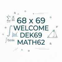 EDU MATH 68 x 69