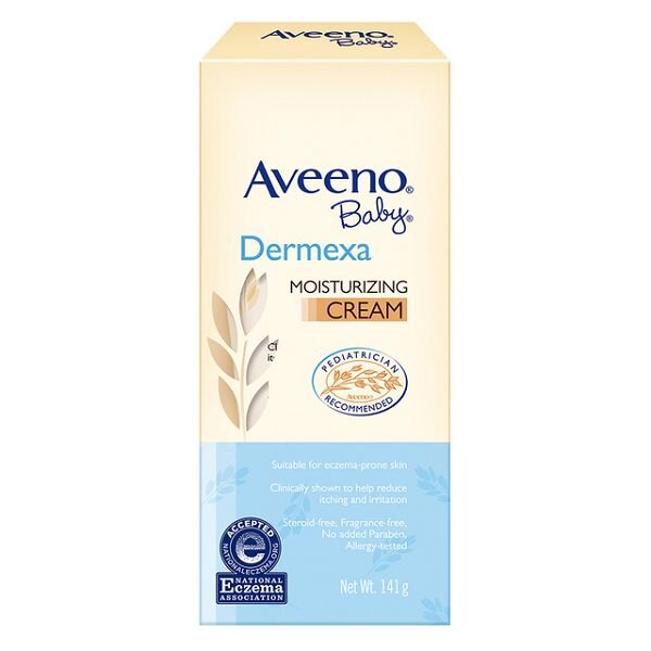 【全品牌任兩件贈莓果護膚霜85g】美國 Aveeno 艾惟諾 嬰兒燕麥益敏修護霜141g【原廠公司貨】好窩生活節