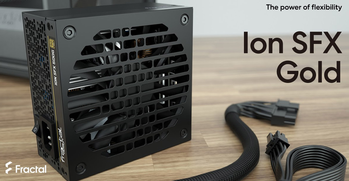 通過 80 PLUS 金牌認證的 Ion SFX-L 650W 電源供應器，最大的亮點就是 「UltraFlex」線材更適合搭配像 Fractal Design Era ITX 這樣空間有限的機箱。