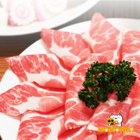 【極鮮配】美國藍帶霜降原塊火鍋肉片 (500g±10%/盒)-4盒入