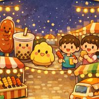 三峽黃昏夜市美食廣場