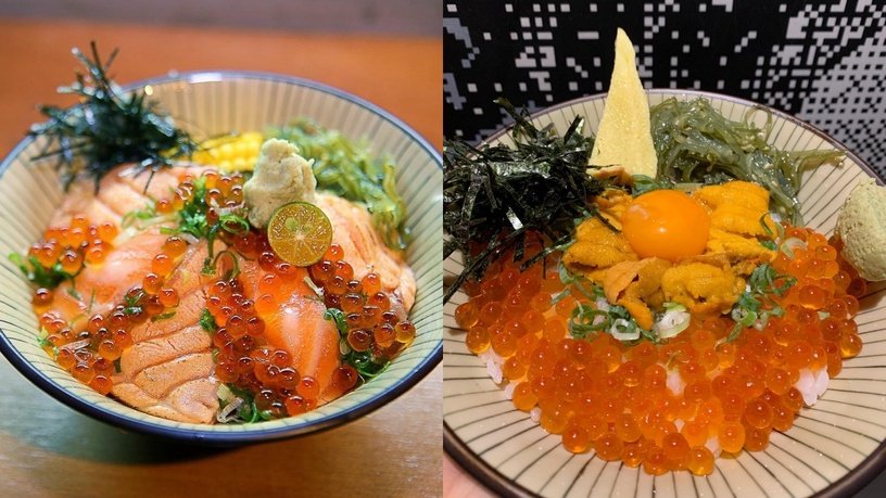 大爆丼！10間「台南必吃生魚片丼飯」推薦，爆滿海膽鮭魚卵、真材實料是你會想念的鮮甜