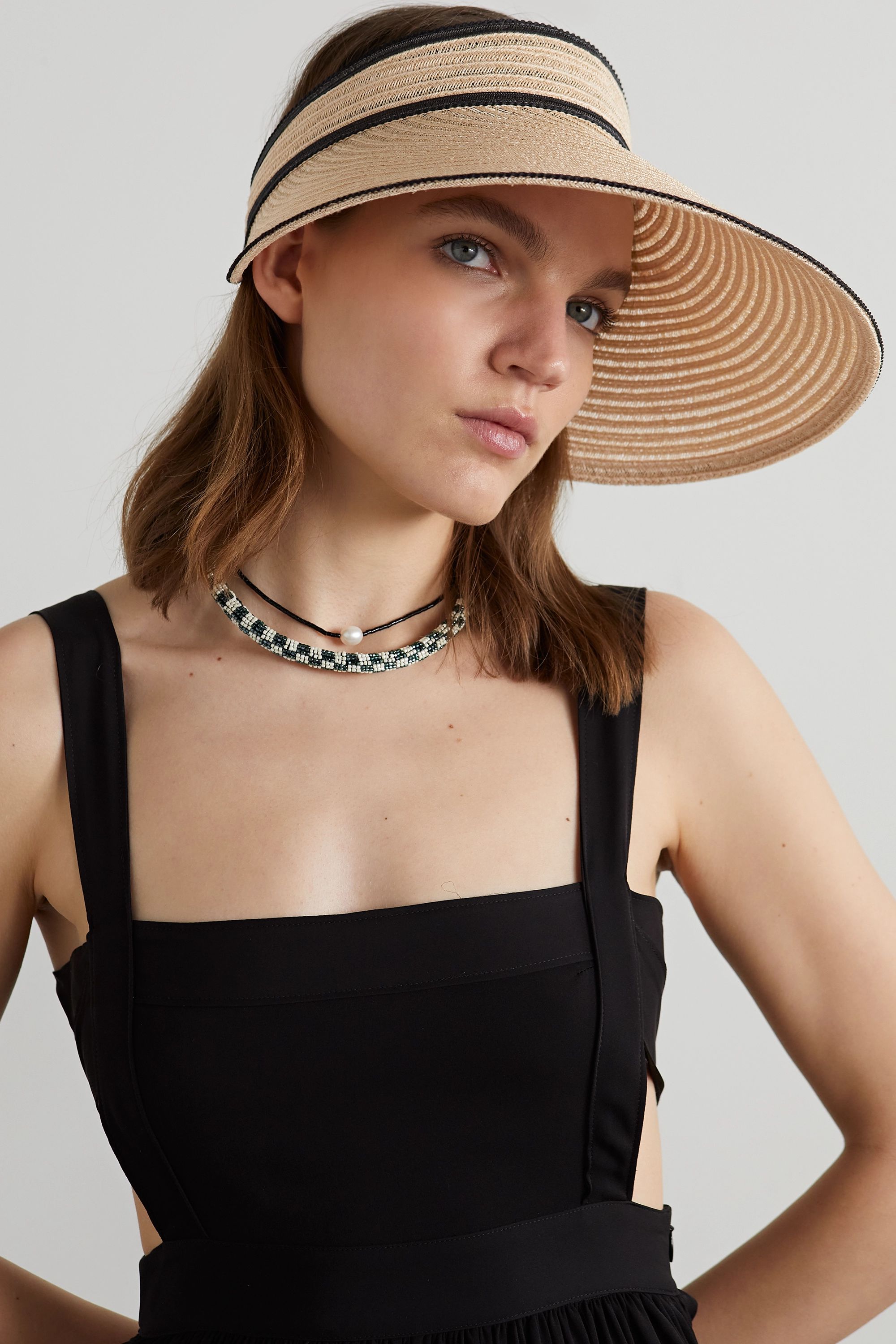 Eugenia Kim Trixie hemp-blend sunhat