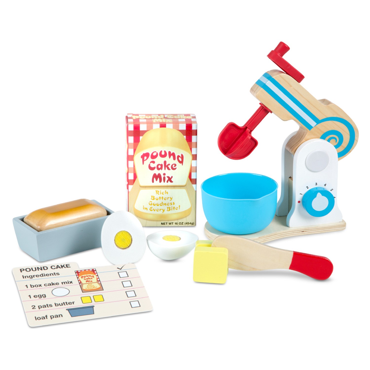 從遊戲中模擬真實生活情境，啟發學習力！。透過角色扮演，培養兒童社交溝通、領導能力。高擬真攪拌器、體驗麵包真實製作過程。指定食材攪拌順序，訓練兒童專注力、記憶力。符合美國玩具安全標準 ASTM F963