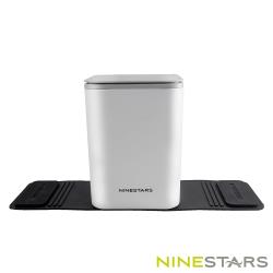 ◎按壓開關蓋，垃圾不外漏|◎3公升小型垃圾桶，車內空間必備|◎底部加寬橡膠墊防滑不易翻倒品牌:NINESTARS尺寸:41(橡膠墊展開)x15x20.7cm容量:3L種類:單桶垃圾桶垃圾蓋:手動掀蓋形